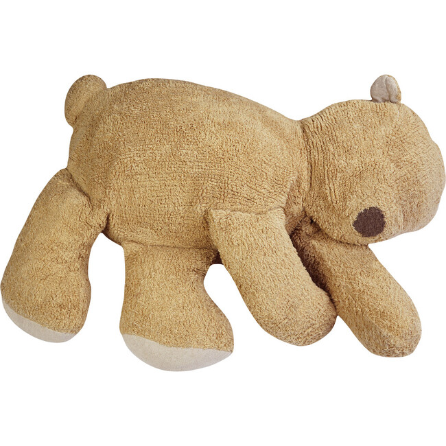Pouf Sleepy Bear 1' x 3' 8" x 2' 4", Soil Brown