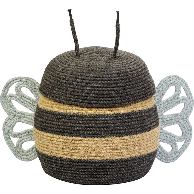 Basket Mama Bee - 1' x 1' 1" cm, Honey & Black