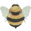 Washable Rug Bee 3' 9" x 5', Dark Honey - Rugs - 1 - thumbnail