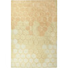 Washable Rug Sweet Honey 4' 7" x 6' 7", Vanilla Golden - Rugs - 1 - thumbnail