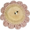 Floor cushion Pink Daisy - 2' 4", Golden Nude - Pillows - 1 - thumbnail