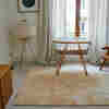 Washable Rug Sweet Honey 4' 7" x 6' 7", Vanilla Golden - Rugs - 4
