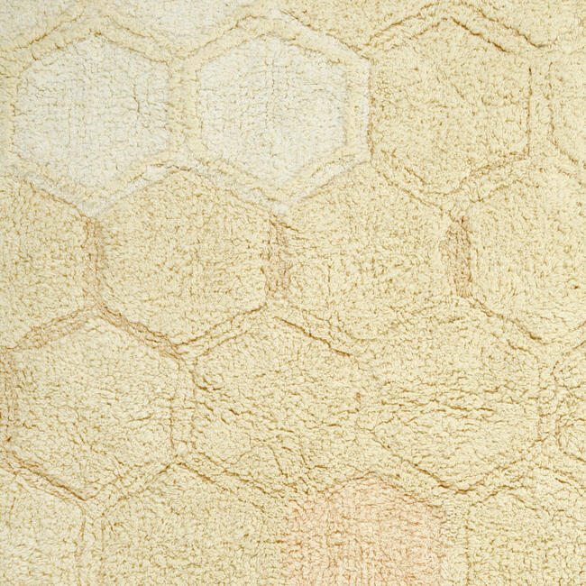 Washable Rug Sweet Honey 4' 7" x 6' 7", Vanilla Golden - Rugs - 5