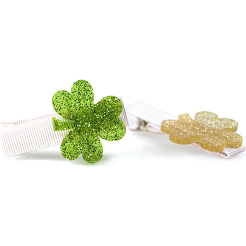 Lucky Shamrocks Hair Clips - Hair Accessories - 2