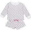 Stella Girls' Sweatshirt Short Set, Majestic Monkey - Mixed Apparel Set - 1 - thumbnail