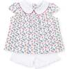 Minden Girls' Short Set, Bright Butterflies - Mixed Apparel Set - 1 - thumbnail