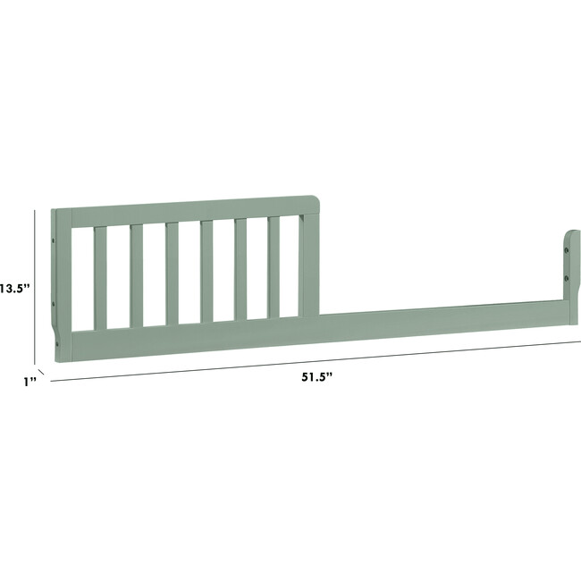 Toddler Bed Conversion Kit (M3099), Light Sage - Cribs - 3