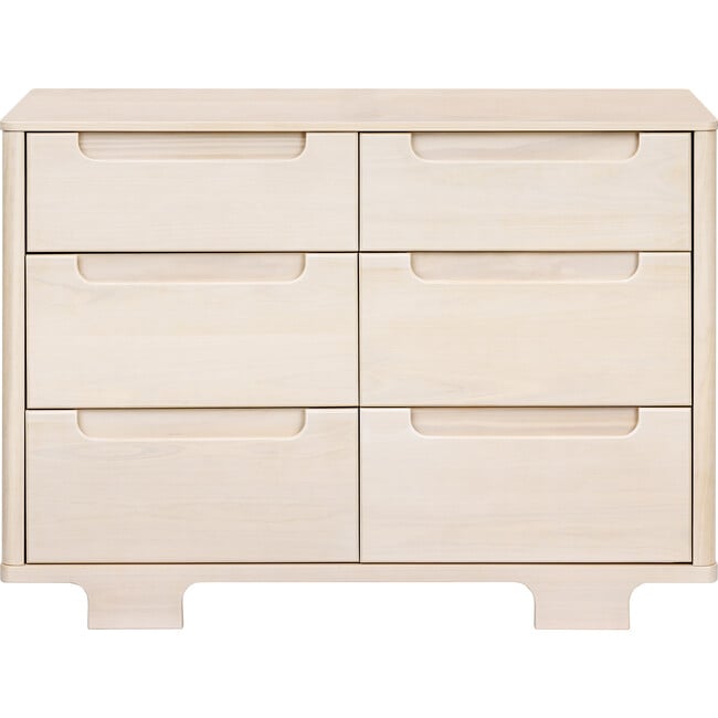 Yuzu 6-Drawer Dresser, Washed Natural - Dressers - 3