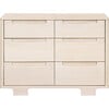 Yuzu 6-Drawer Dresser, Washed Natural - Dressers - 3