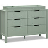 Colby 6-Drawer Dresser, Light Sage - Dressers - 4