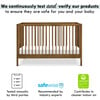 Birdie 3-In-1 Convertible Crib, Walnut - Cribs - 10