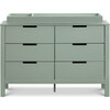 Colby 6-Drawer Dresser, Light Sage - Dressers - 5