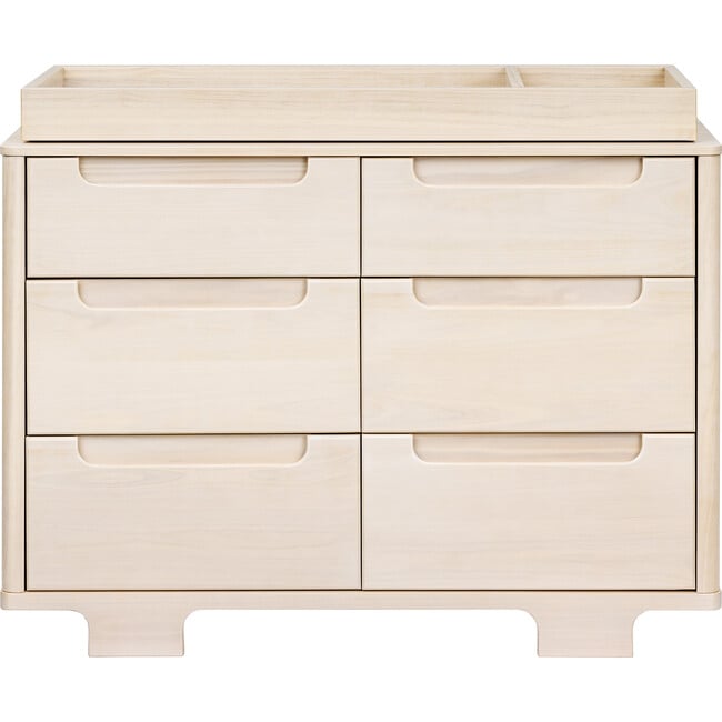 Yuzu 6-Drawer Dresser, Washed Natural - Dressers - 5