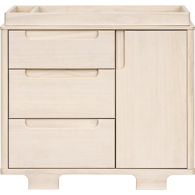 Yuzu 3-Drawer Changer Dresser, Washed Natural - Dressers - 3