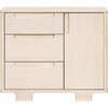 Yuzu 3-Drawer Changer Dresser, Washed Natural - Dressers - 5