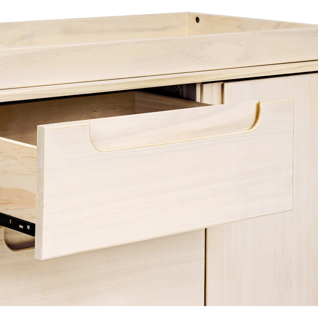 Yuzu 3-Drawer Changer Dresser, Washed Natural - Dressers - 7