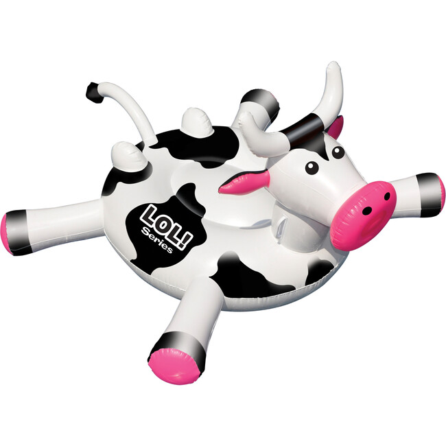 73"x36"x56" Kids Giant Ride-on Cow Inflatable Pool Float