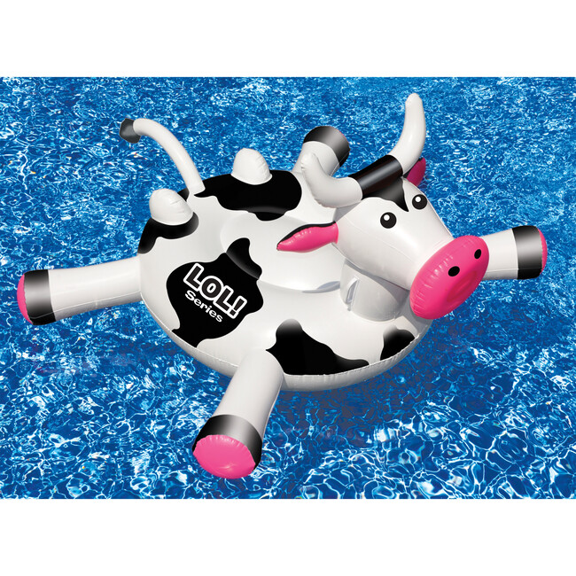 73"x36"x56" Kids Giant Ride-on Cow Inflatable Pool Float - Pool Floats - 3