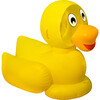 3'10" x 3'9" Inflatable Giant Ducky Ride-On Float - Pool Floats - 1 - thumbnail