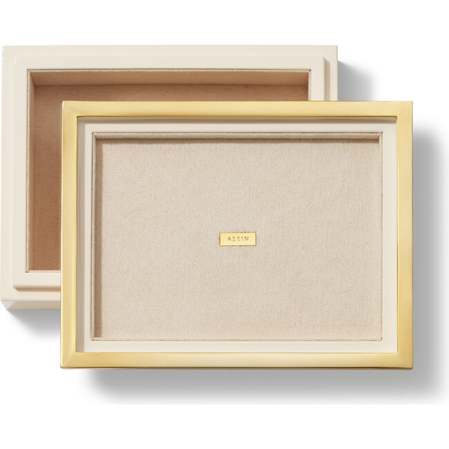 Piero Small Lacquer Box, Cream - Accents - 3
