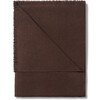 Noe Cashmere Throw, Chocolate - Throws - 1 - thumbnail
