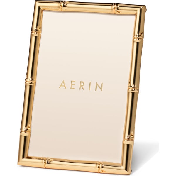 Ava Bamboo Frame 8 x 10-Inch, Gold - AERIN Accents | Maisonette