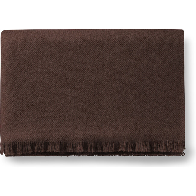 Noe Cashmere Throw, Chocolate - Throws - 3