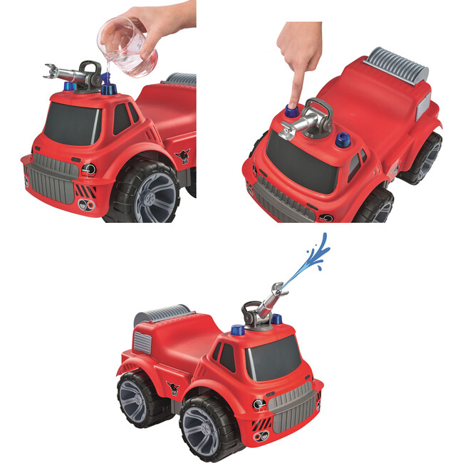 BIG - Power Worker Maxi Firetruck Ride-On - Outdoor Games - 5