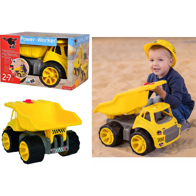 BIG - Power Worker Maxi Truck Ride-on - Outdoor Games - 6