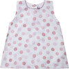 Fleur Baby Blouse, Polka Pink - Blouses - 1 - thumbnail