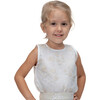 Fleur Blouse Doubled, Beige Hearts - Blouses - 2