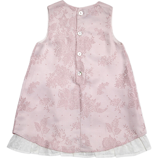 Elise Baby Dress, Pink - Dresses - 3
