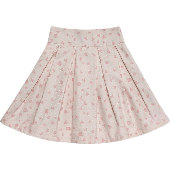 Donatella Girl Skirt, Pink Petals