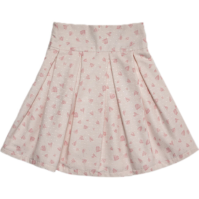Donatella Girl Skirt, Pink Petals