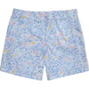 Dia Girl Shorts, Blue Yellow - Shorts - 2