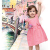 Desiree Baby Dress, Pink Fluo - Dresses - 2