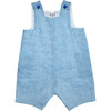 Damien Baby Dungaree, Turquoise - Overalls - 1 - thumbnail