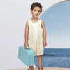 Damien Baby Dungaree, Pastel Yellow - Overalls - 2