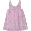 Becca Girl Tank Dress, Pink Fluo - Dresses - 1 - thumbnail