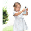 Cendy Girl Dress, Off-White Gold - Dresses - 1 - thumbnail