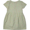 Cendy Girl Dress Tweed, Pistachio Plumetti Fluo - Dresses - 3