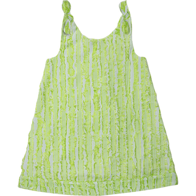Becca Girl Tank Dress , Pistachio Fluo - Dresses - 3