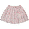 Philo Girl Skirt, Pink Petals - Skirts - 1 - thumbnail