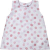 Fleur Blouse Print, Polka Pink - Blouses - 1 - thumbnail