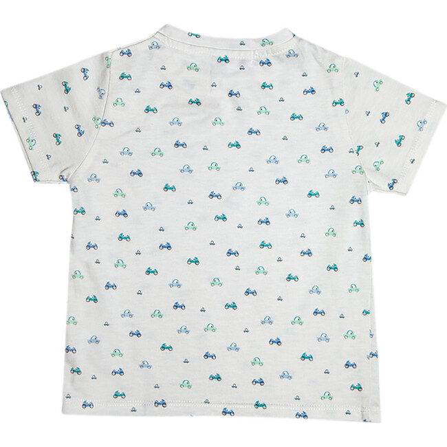 Cederique Baby T-Shirt, Blue Car - T-Shirts - 3