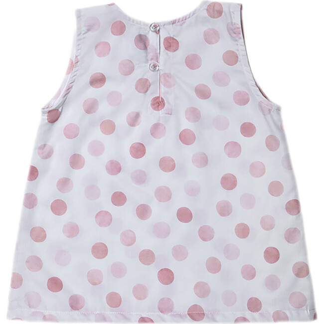 Fleur Blouse Print, Polka Pink - Blouses - 4