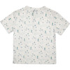 Alfred Boy T-Shirt Rolled Sleeves, White Lighthouse - T-Shirts - 2