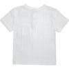 Alfred Baby T-Shirt Rolled Sleeves, White - T-Shirts - 1 - thumbnail