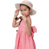 Bella Girl Dress, Pink Fluo - Dresses - 3