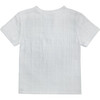 Alfred Boy T-Shirt Rolled Sleeves, White - T-Shirts - 2